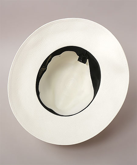 FINE WIDE BRIM 140340 WHITE x BLACK 61