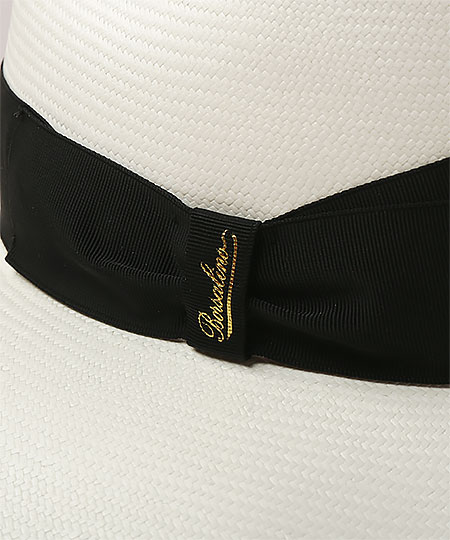 FINE WIDE BRIM 140340 WHITE x BLACK 61